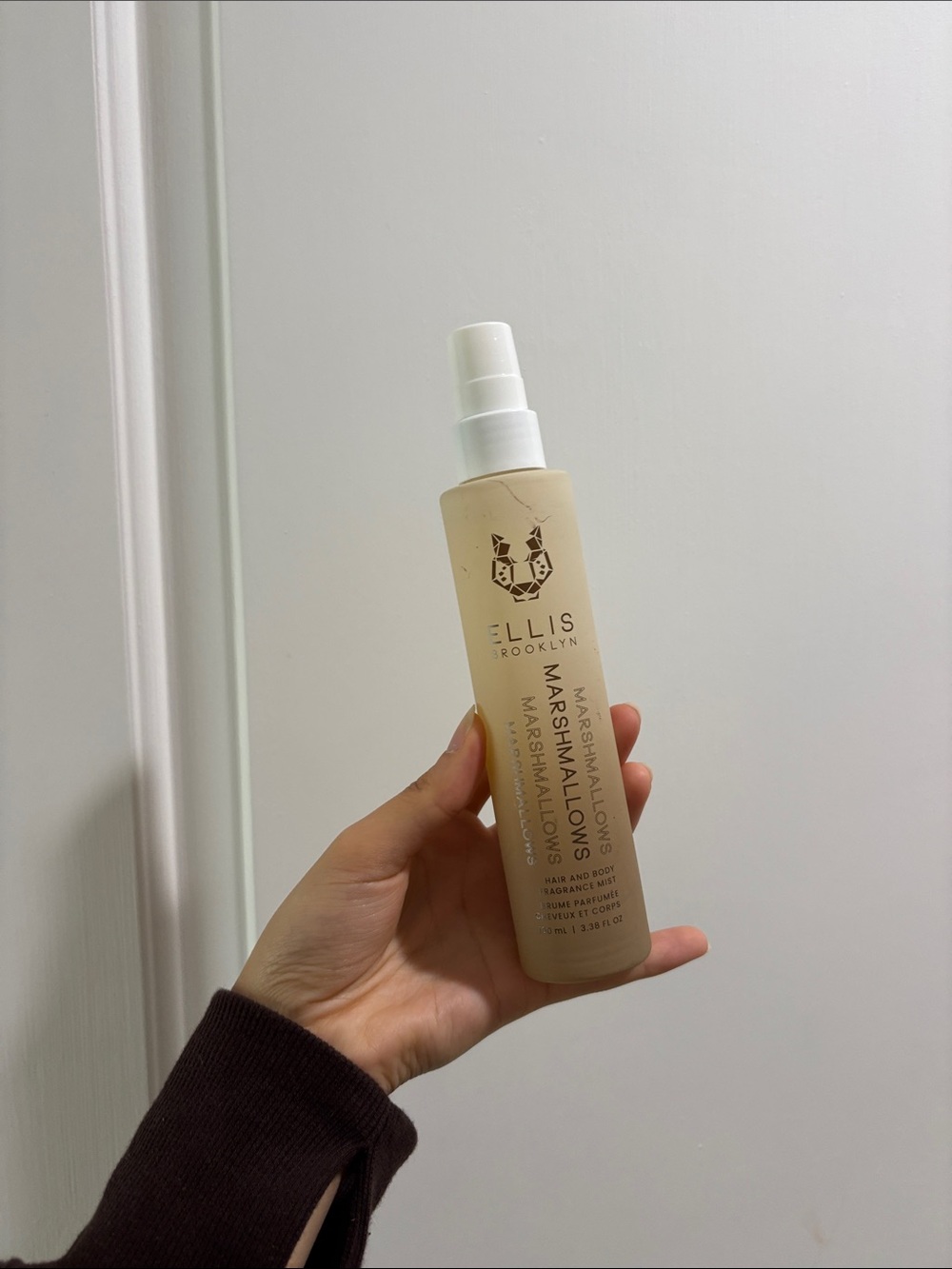 Ellis Brooklyn Marshmallows Hair & Body Fragrance Spray - Cream